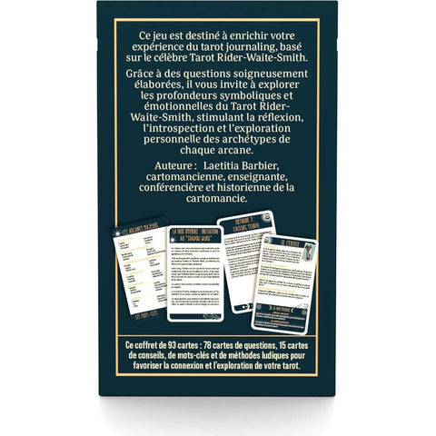 Tarot Journaling avec A.E. Waite Kortos Prancūzų Kalba Cartamundi - OBUOLYS