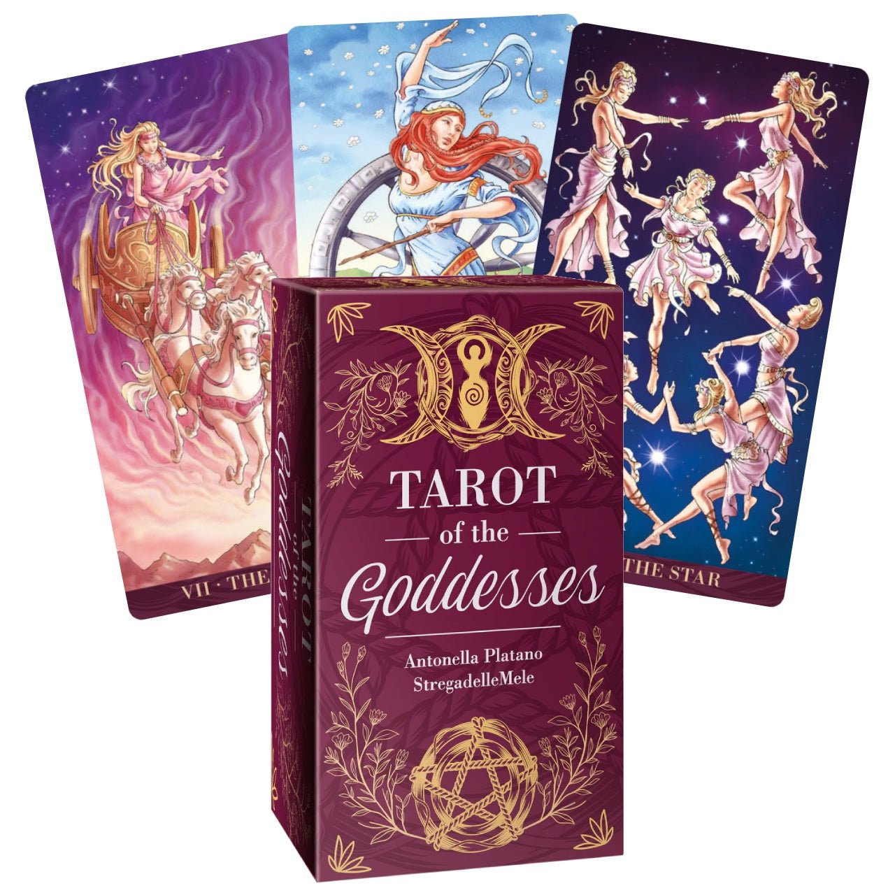 Tarot of the Goddesses kortos (naujas leidimas) Lo Scarabeo - OBUOLYS