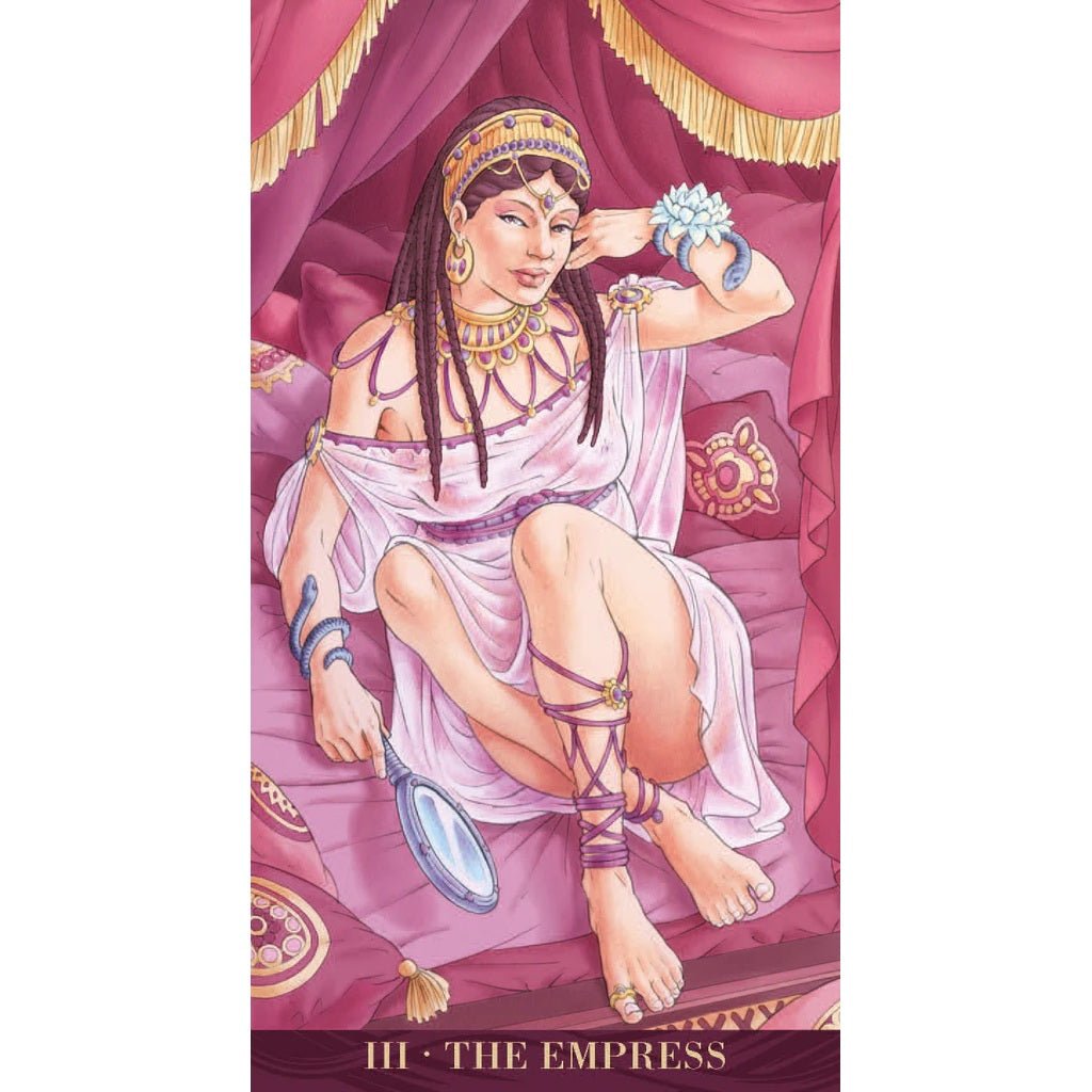 Tarot of the Goddesses kortos (naujas leidimas) Lo Scarabeo - OBUOLYS