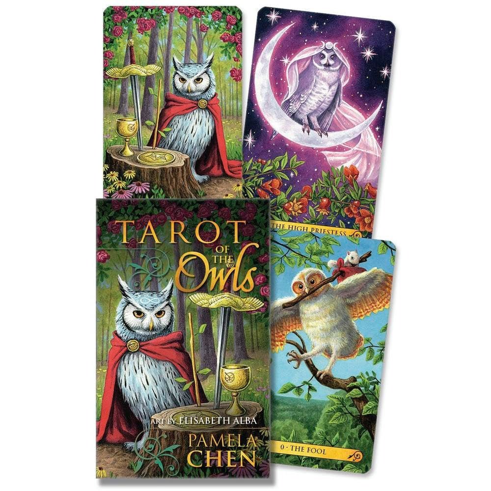 Tarot of the Owls Mini kortos Llewellyn - OBUOLYS