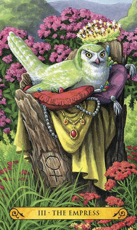 Tarot of the Owls Mini kortos Llewellyn - OBUOLYS