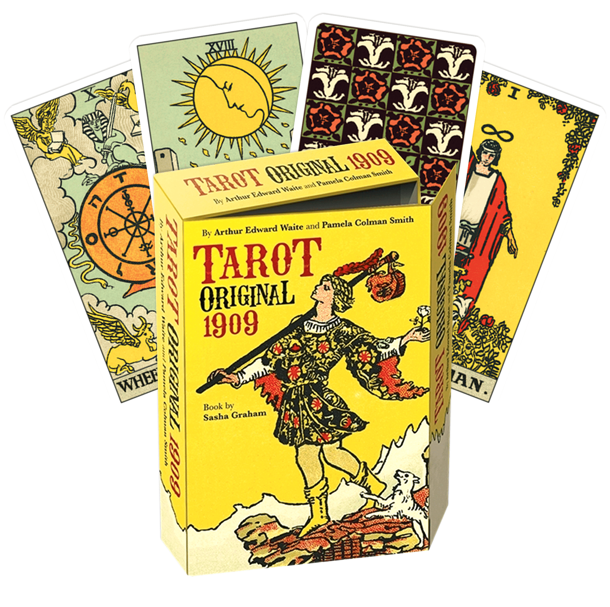 Tarot Original 1909 Kit kortos ir knyga Lo Scarabeo - OBUOLYS