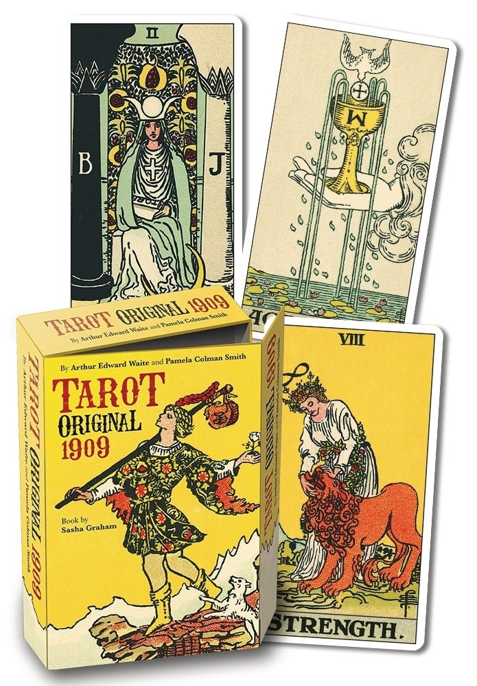 Tarot Original 1909 Kit kortos ir knyga Lo Scarabeo - OBUOLYS
