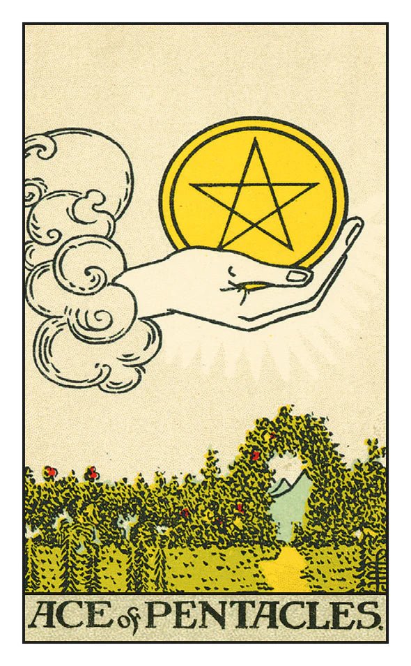Tarot original 1909 mini Taro kortos Lo Scarabeo - OBUOLYS