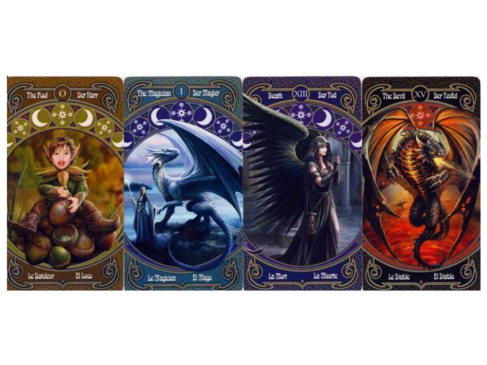 Anne Stokes Legends Taro kortos Fournier