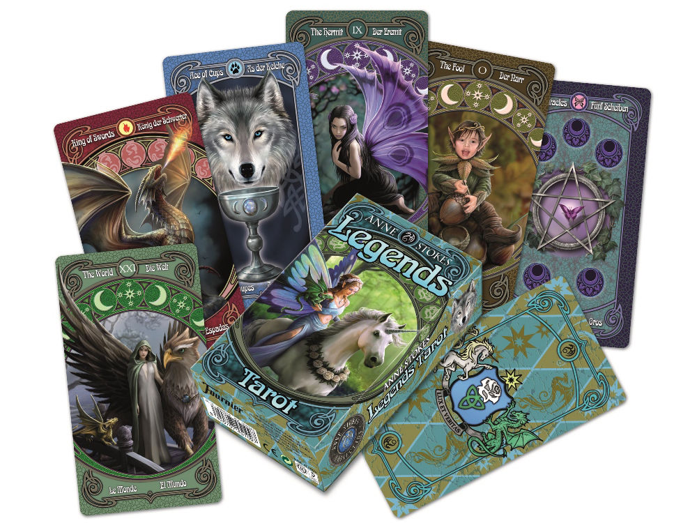 Anne Stokes Legends Taro kortos Fournier