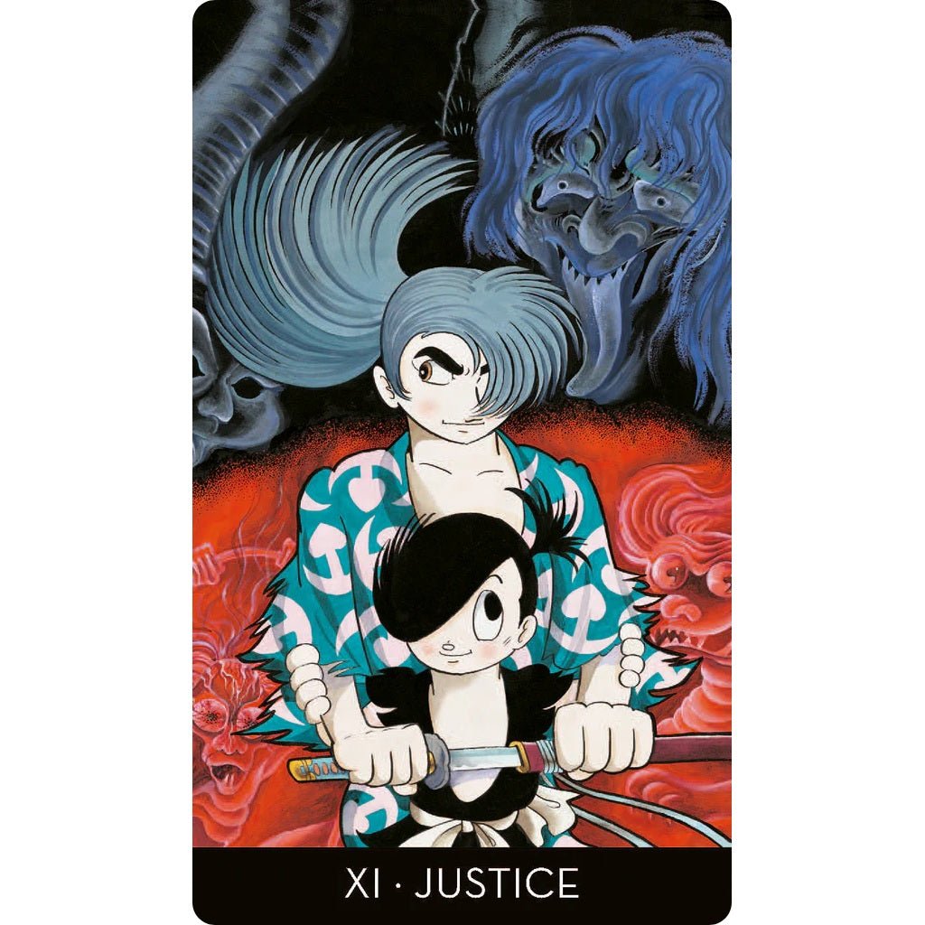 Tezuka Tarot kortų ir knygos rinkinys Lo Scarabeo - OBUOLYS