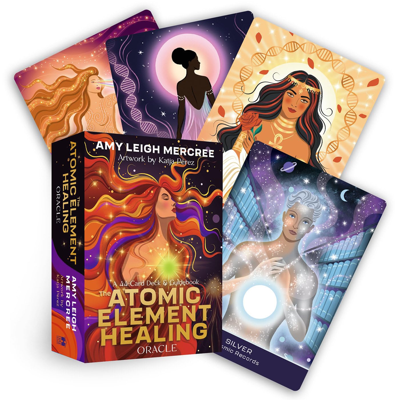 The Atomic Element Healing Oracle kortos Hay House - OBUOLYS