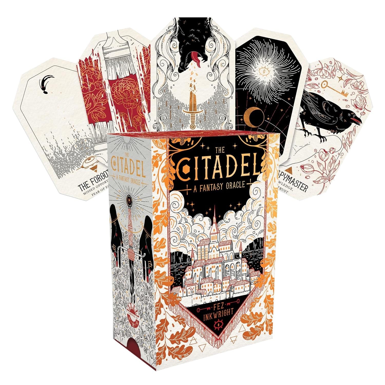 The Citadel: A Fantasy Oracle kortos Sterling Ethos - OBUOLYS