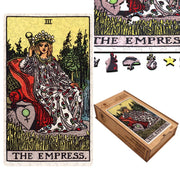 The Empress (Rider–Waite) Dėlionė Iš Medžio (250 detalių) Fantasy Puzzles - OBUOLYS