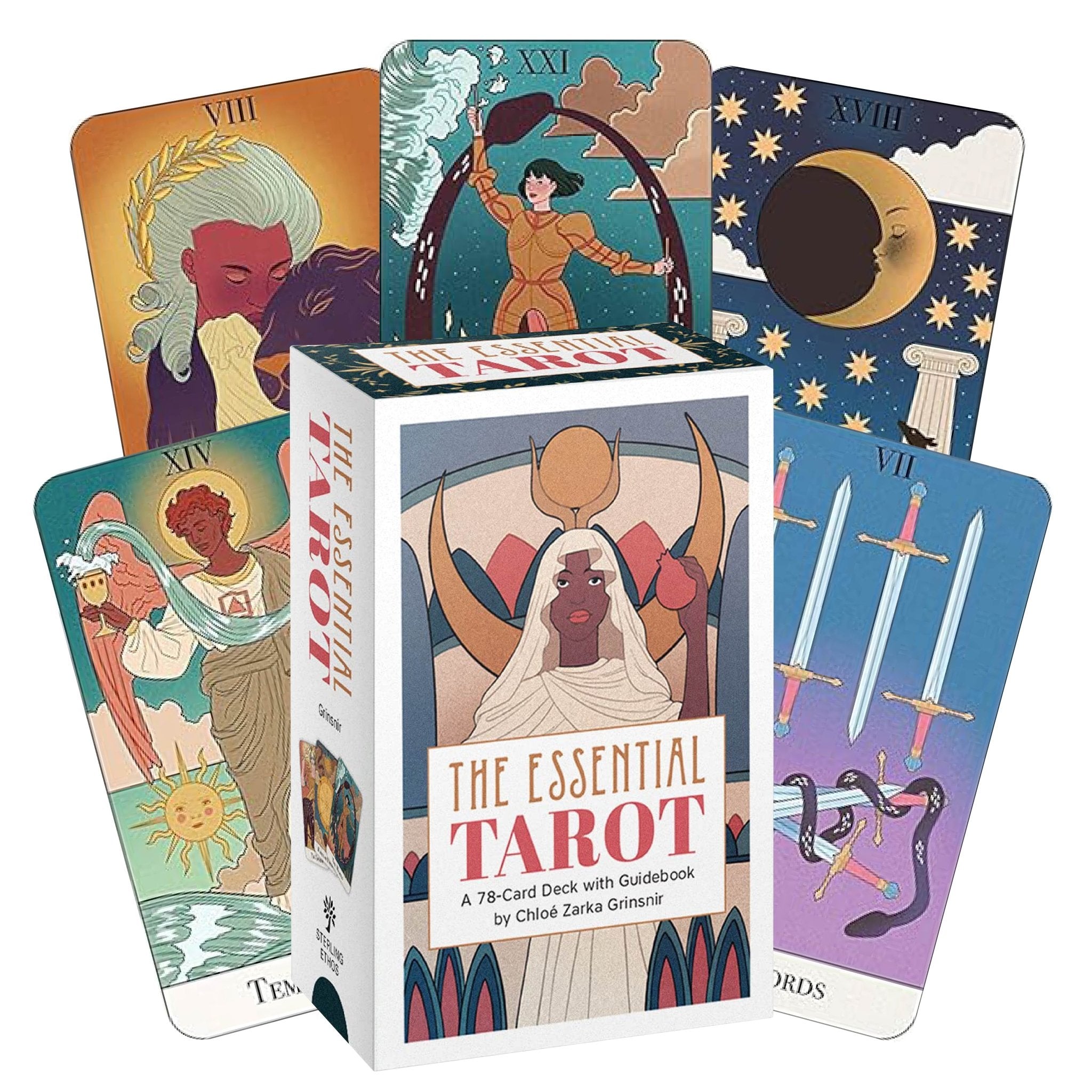 The Essential Tarot kortos Sterling Ethos - OBUOLYS