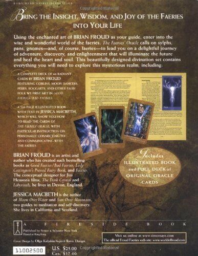 The Faeries Oracle kortos Touchstone - OBUOLYS