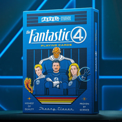 the Fantastic 4 žaidimo kortos Theory11 - OBUOLYS