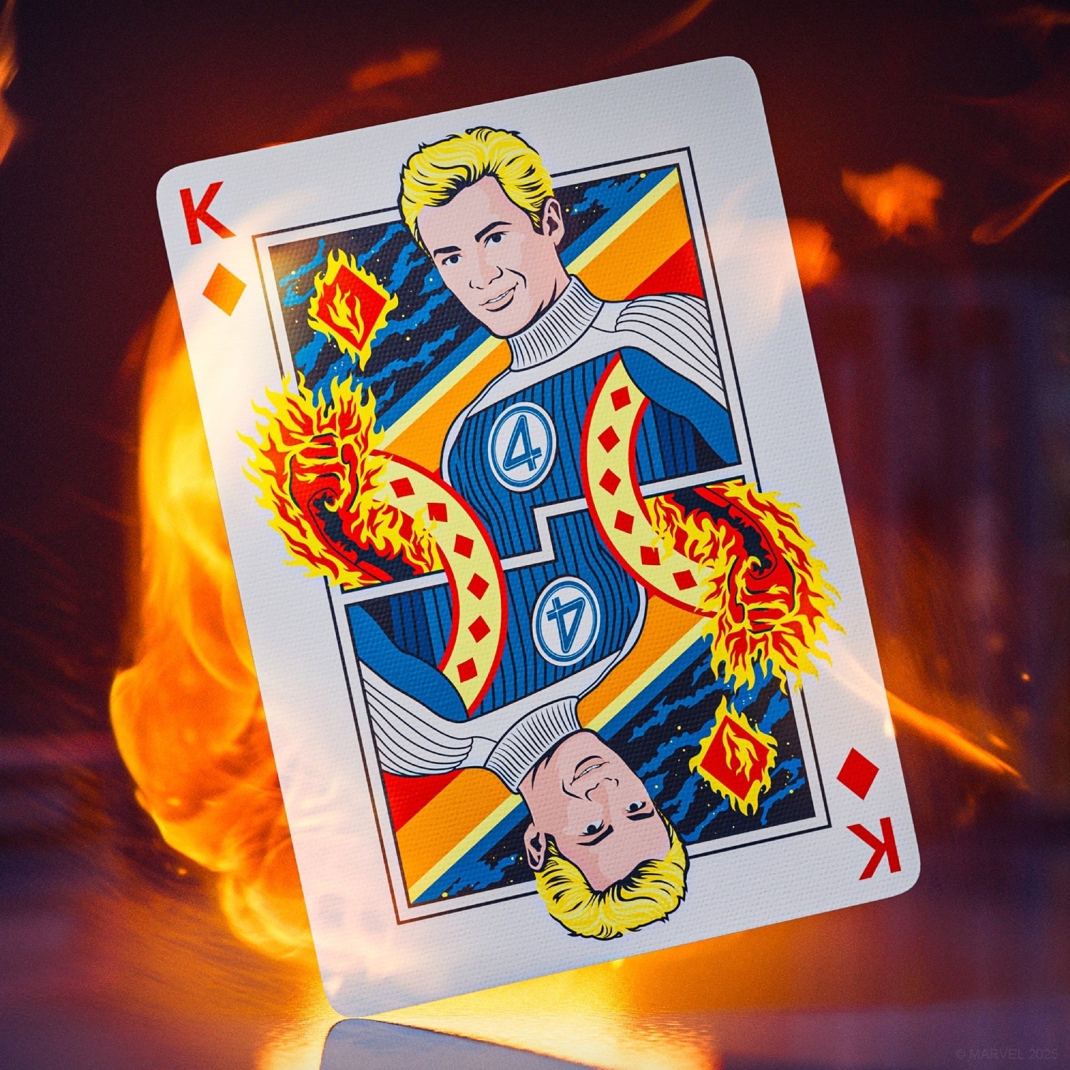 the Fantastic 4 žaidimo kortos Theory11 - OBUOLYS