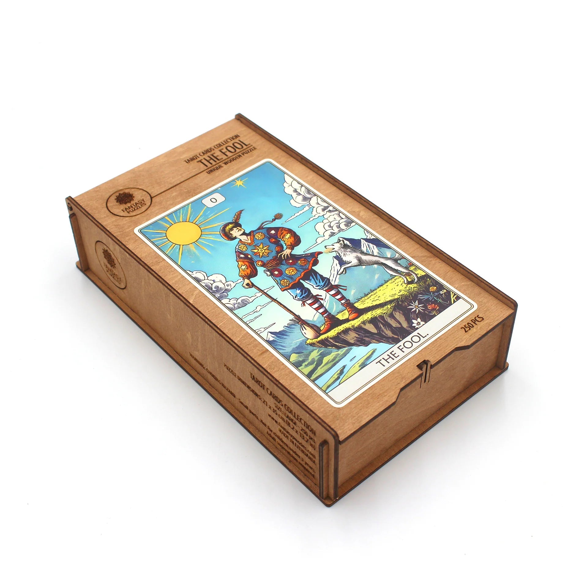 The Fool Dėlionė Iš Medžio (250 detalių) Fantasy Puzzles - OBUOLYS