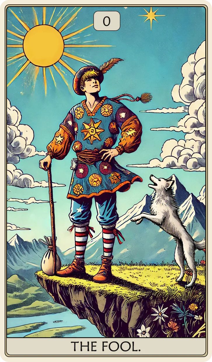 The Fool Dėlionė Iš Medžio (250 detalių) Fantasy Puzzles - OBUOLYS