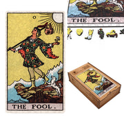 The Fool (Rider–Waite) Dėlionė Iš Medžio (250 detalių) Fantasy Puzzles - OBUOLYS