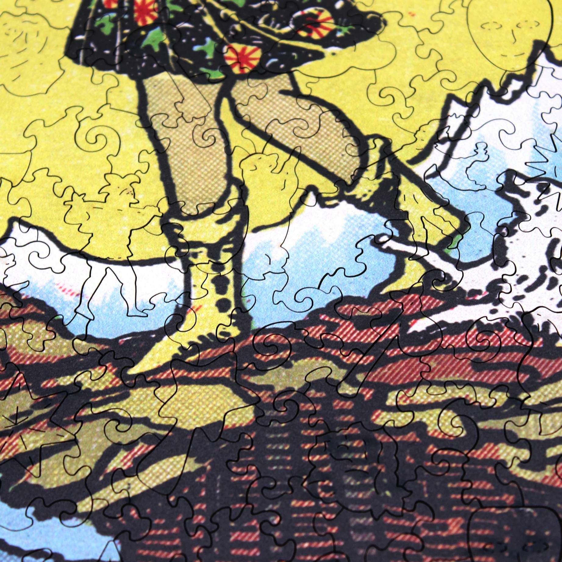 The Fool (Rider–Waite) Dėlionė Iš Medžio (250 detalių) Fantasy Puzzles - OBUOLYS