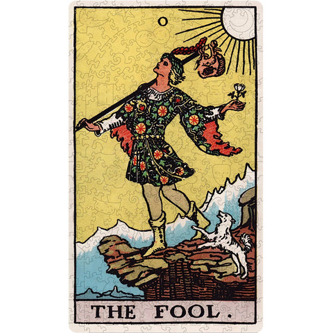 The Fool (Rider–Waite) Dėlionė Iš Medžio (250 detalių) Fantasy Puzzles - OBUOLYS
