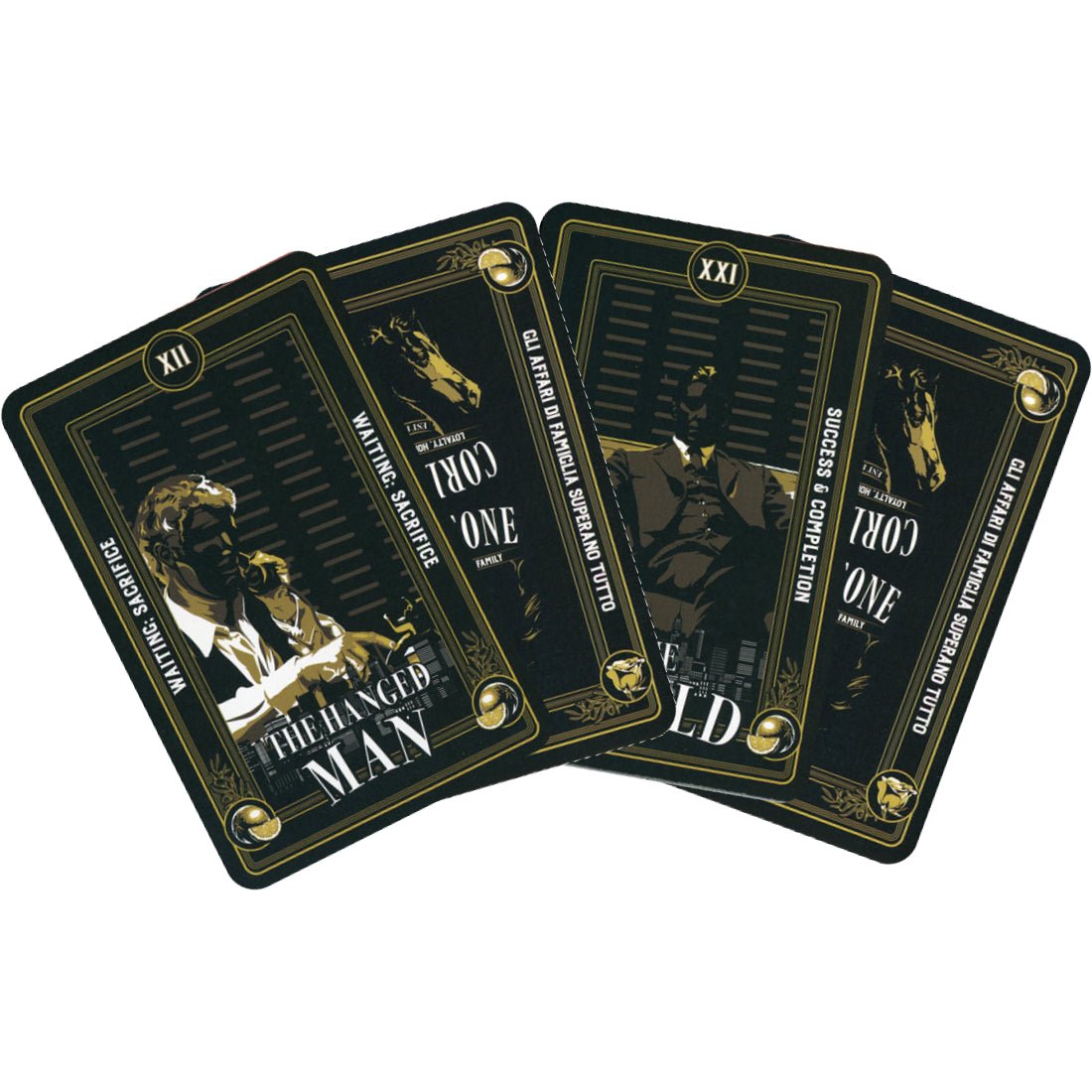 The Godfather Tarot Kortos Becker & Meyer - OBUOLYS