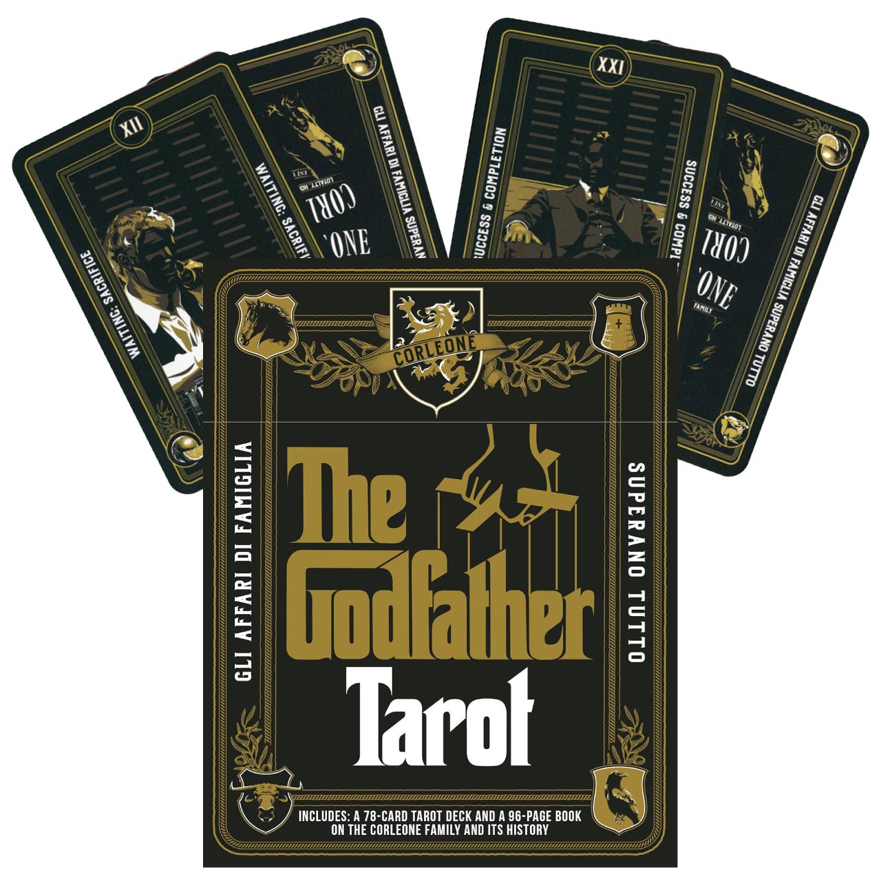 The Godfather Tarot Kortos Becker & Meyer - OBUOLYS
