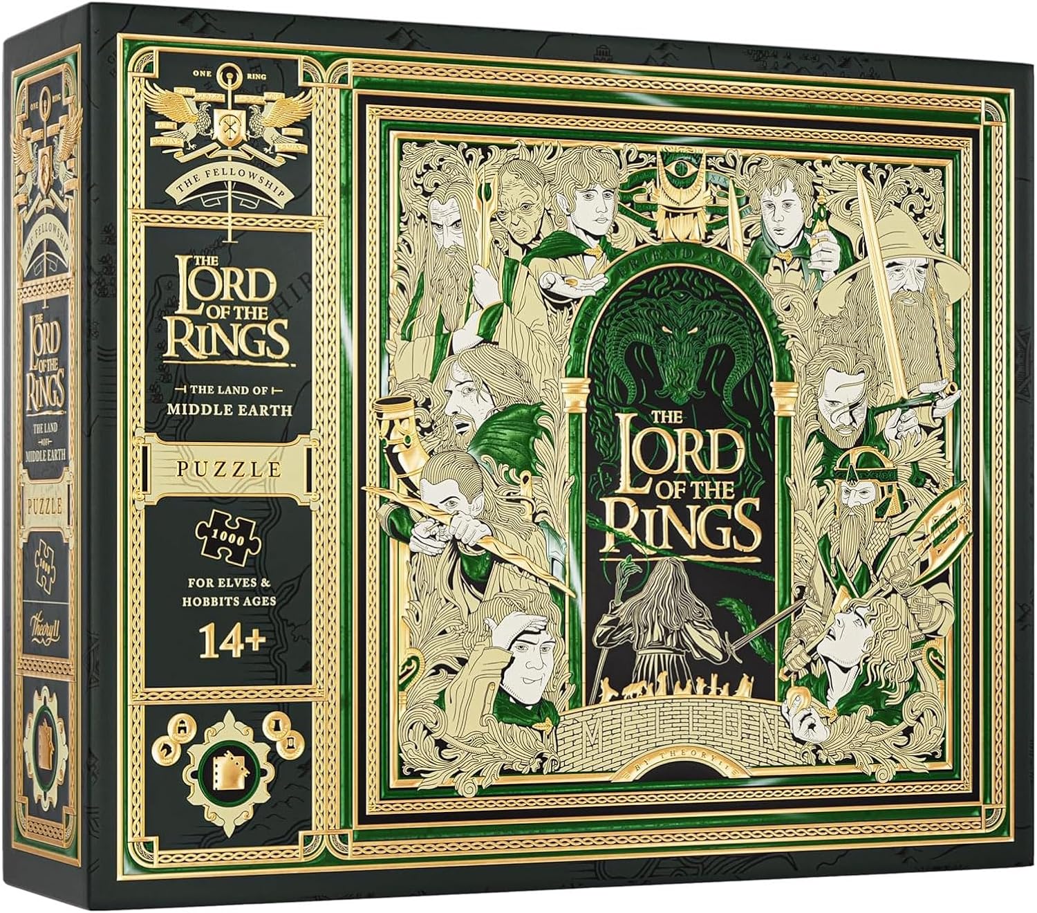 The Lord of the Rings dėlionė 1000 detalių Theory11 - OBUOLYS