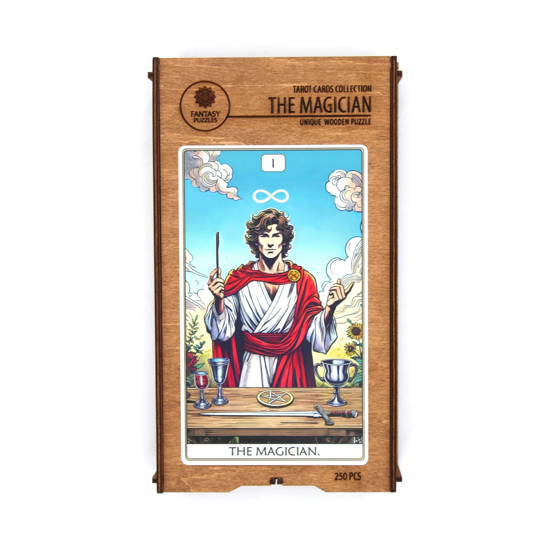 The Magician Dėlionė Iš Medžio (250 detalių) Fantasy Puzzles - OBUOLYS