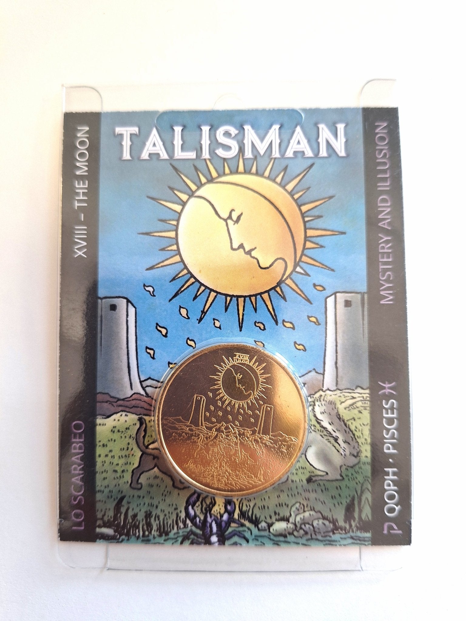 The Moon talismanas Lo Scarabeo - OBUOLYS