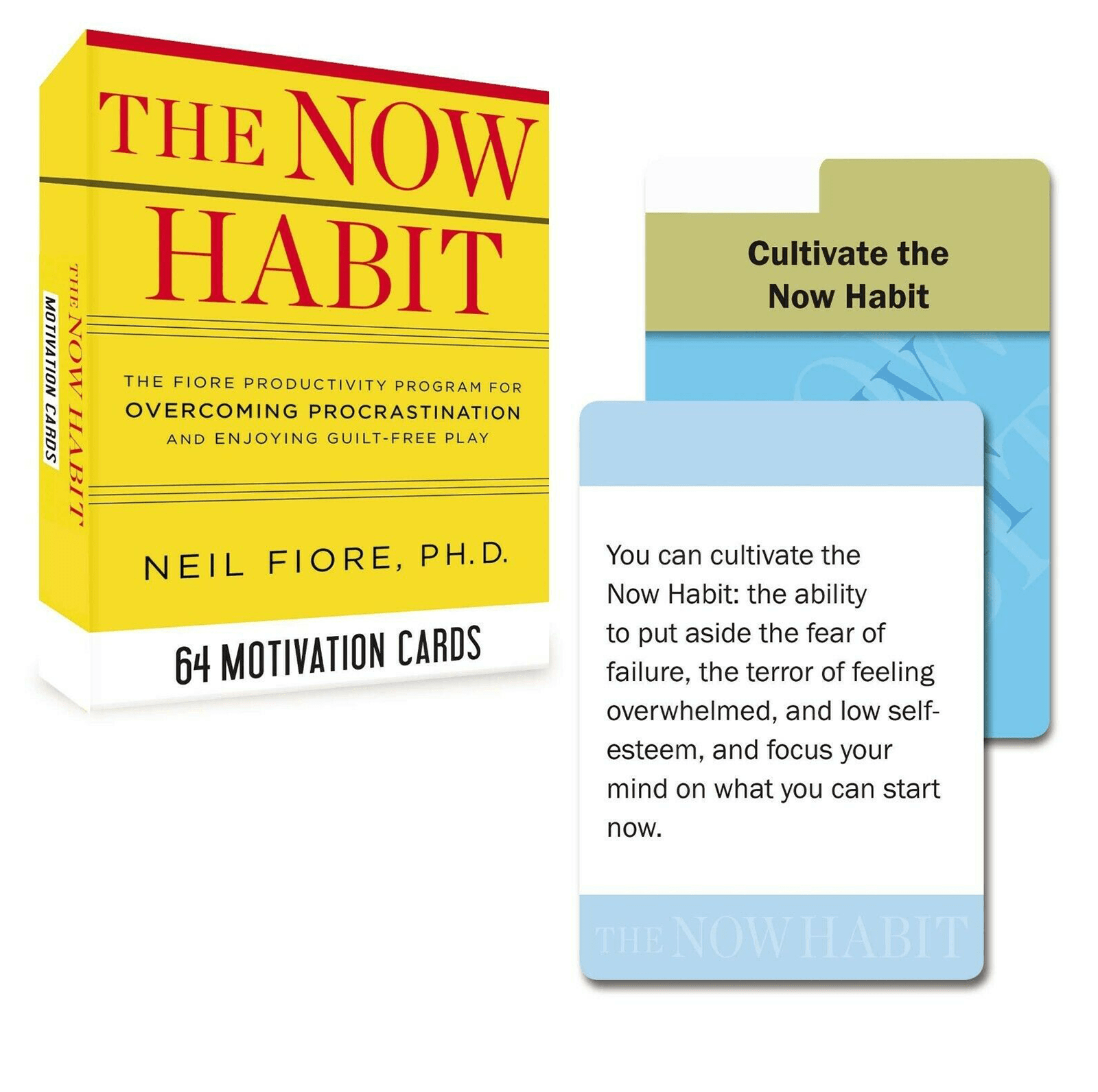 The Now Habit Motivation kortos Tarcher - OBUOLYS
