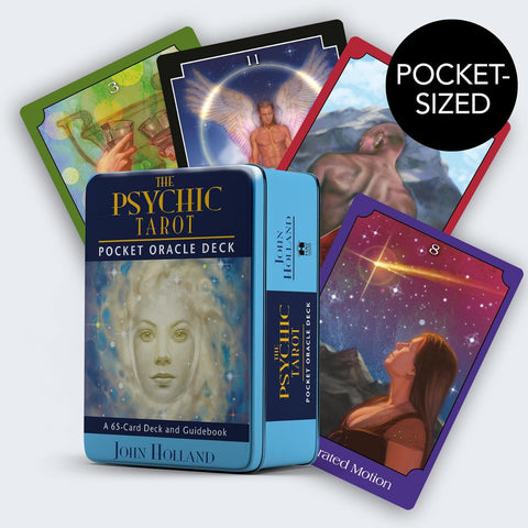 The Psychic Tarot kišeninės orakulo kortos Hay House - OBUOLYS