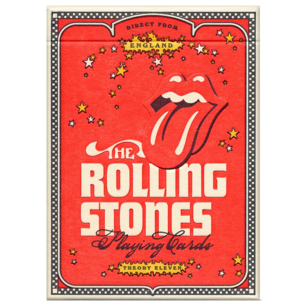 The Rolling Stones žaidimo kortos Theory11 - OBUOLYS