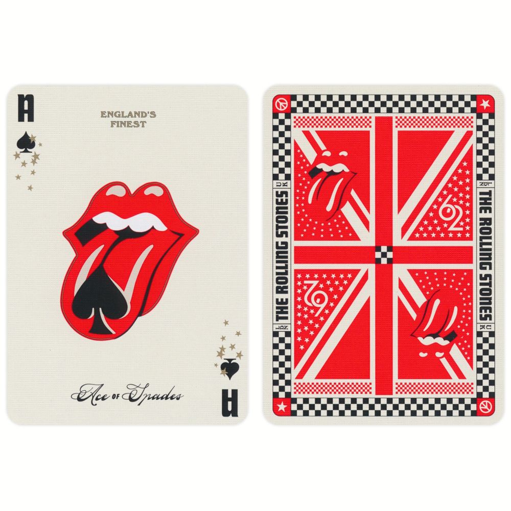 The Rolling Stones žaidimo kortos Theory11 - OBUOLYS