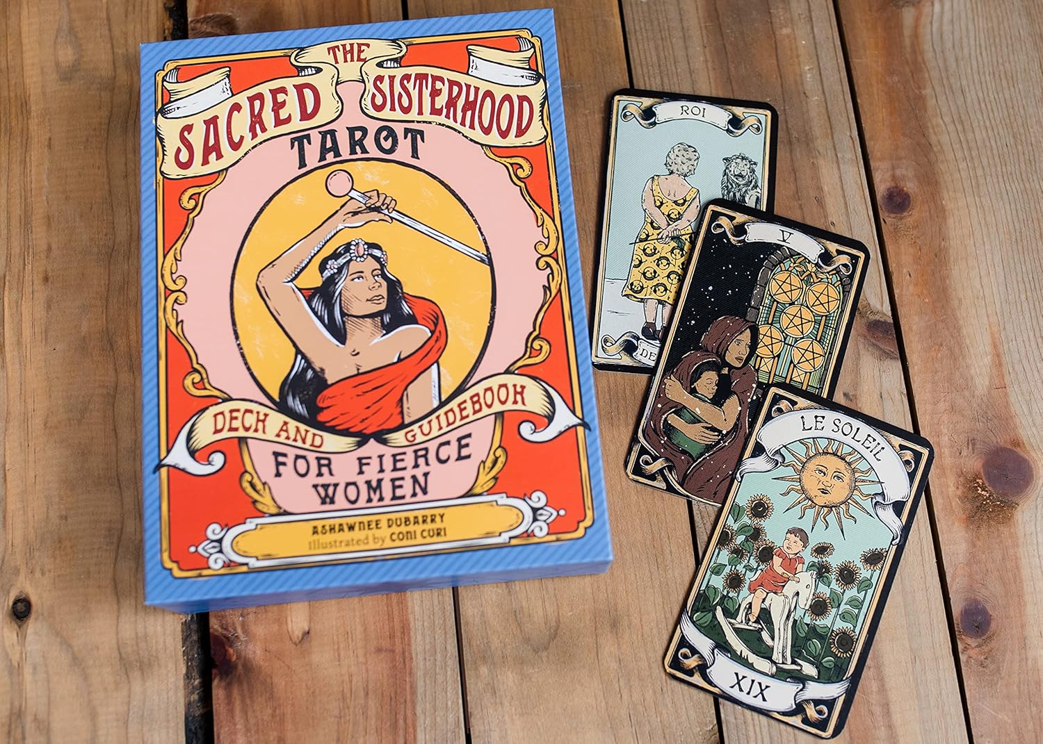 The Sacred Sisterhood Taro Kortos Red Wheel - OBUOLYS