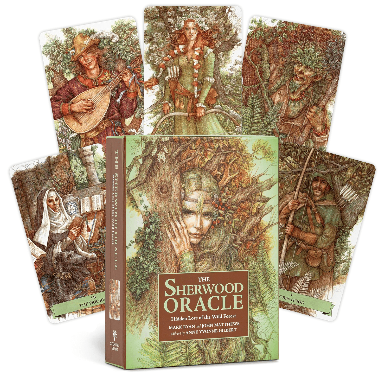 The Sherwood Oracle kortos Sterling Ethos - OBUOLYS
