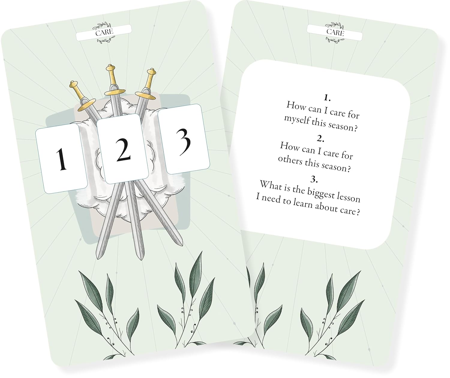 The Tarot Spreads Year įkvėpimo kortos David & Charles - OBUOLYS