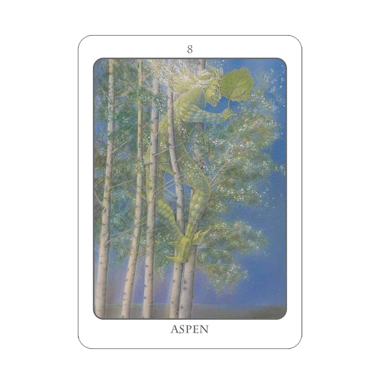 The Tree Angel Oracle kortų ir knygos rinkinys Earth Dancer - OBUOLYS