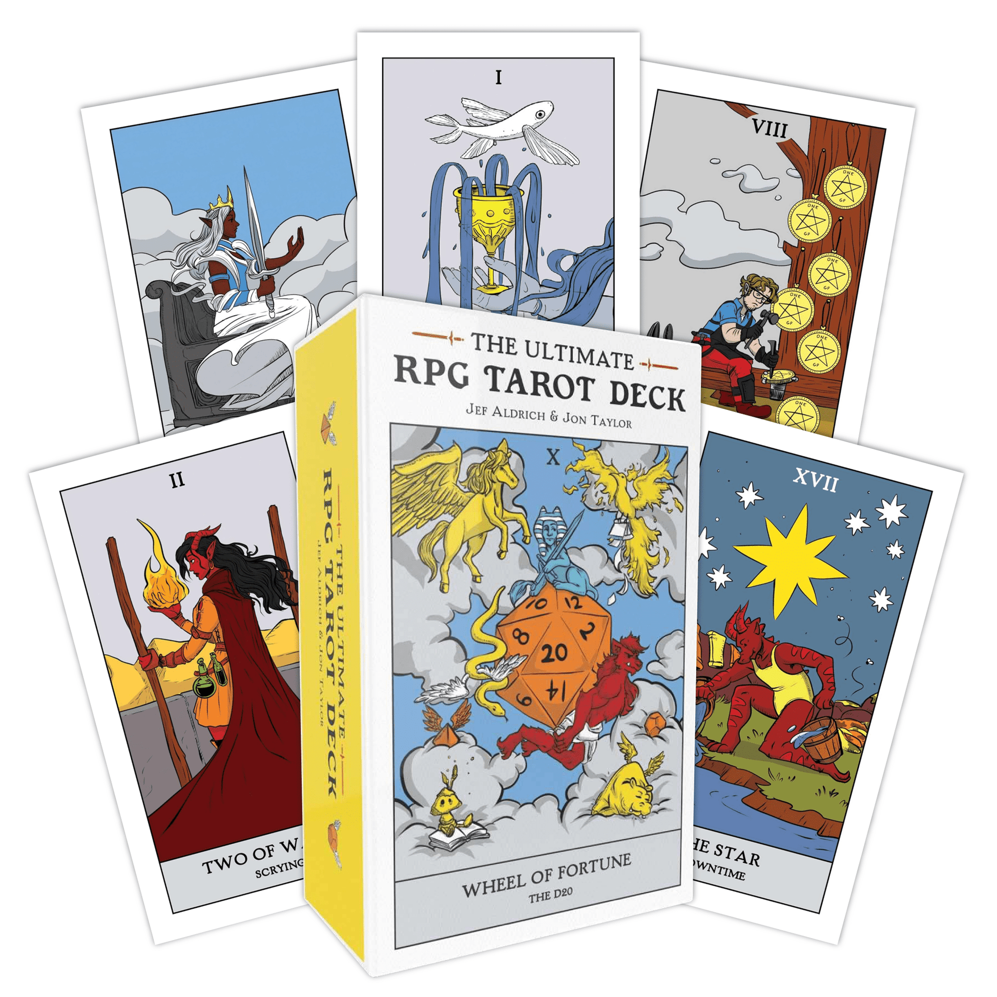 The Ultimate RPG Taro kortos Simon & Schuster - OBUOLYS