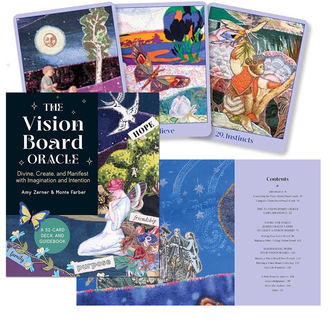 The Vision Board Oracle kortos ir gidas Insight Editions - OBUOLYS