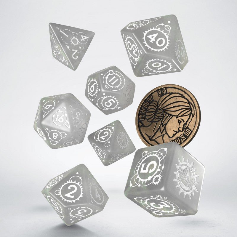 The Witcher Ciri kauliukų rinkinys miglos ir baltos sp - OBUOLYS
