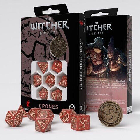 The Witcher Crones - Brewess kauliukų rinkinys Q - workshop - OBUOLYS