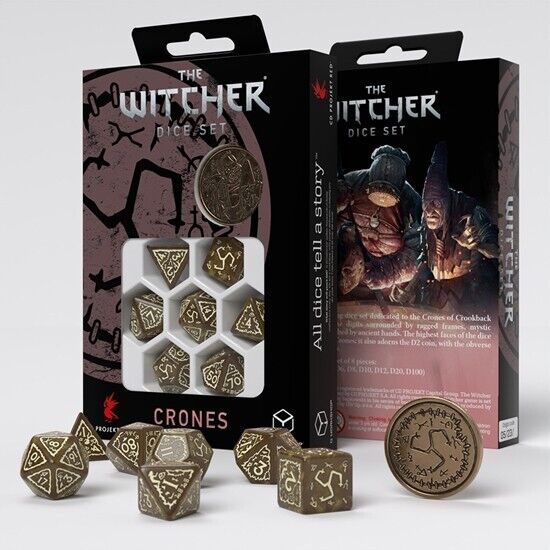 The Witcher Crones - Weavess kauliukų rinkinys Q - workshop - OBUOLYS