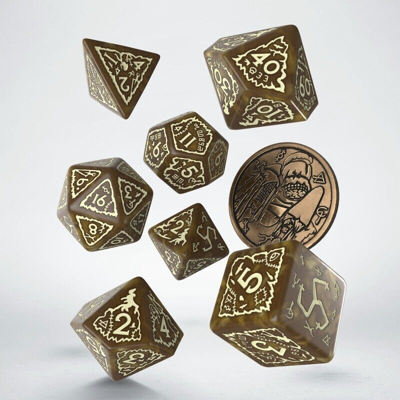 The Witcher Crones - Weavess kauliukų rinkinys Q - workshop - OBUOLYS