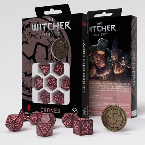 The Witcher Crones - Whispess kauliukų rinkinys Q - workshop - OBUOLYS