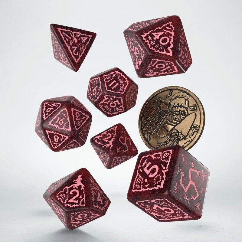 The Witcher Crones - Whispess kauliukų rinkinys Q - workshop - OBUOLYS