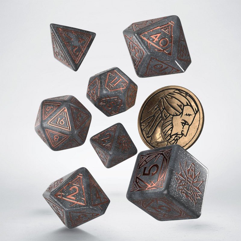 The Witcher. Geralt kauliukų rinkinys Q - WORKSHOP - OBUOLYS