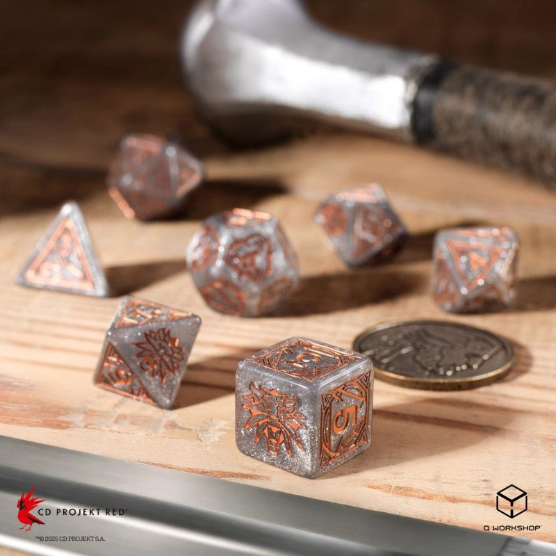 The Witcher. Geralt kauliukų rinkinys Q - WORKSHOP - OBUOLYS
