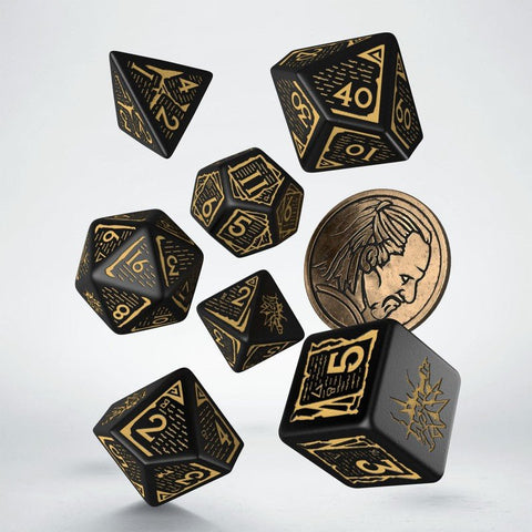 The Witcher kauliukų rinkinys Vesemir The Sword Master Qworkshop - OBUOLYS