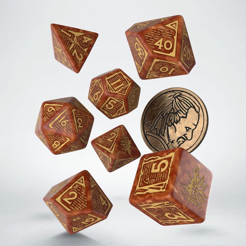 The Witcher kauliukų rinkinys Vesemir - The Wise Witcher Q - workshop - OBUOLYS