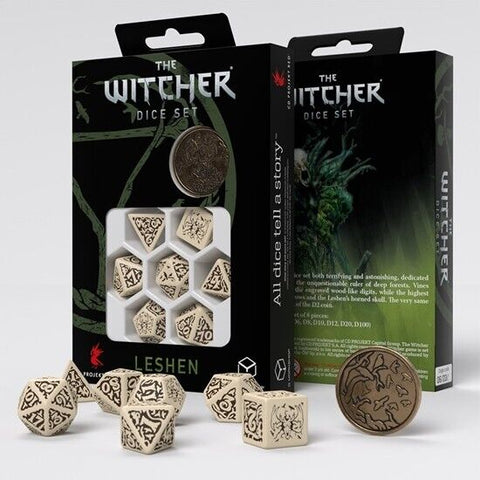 The Witcher Leshen - The Master of Crows kauliukų rinkinys Q - workshop - OBUOLYS