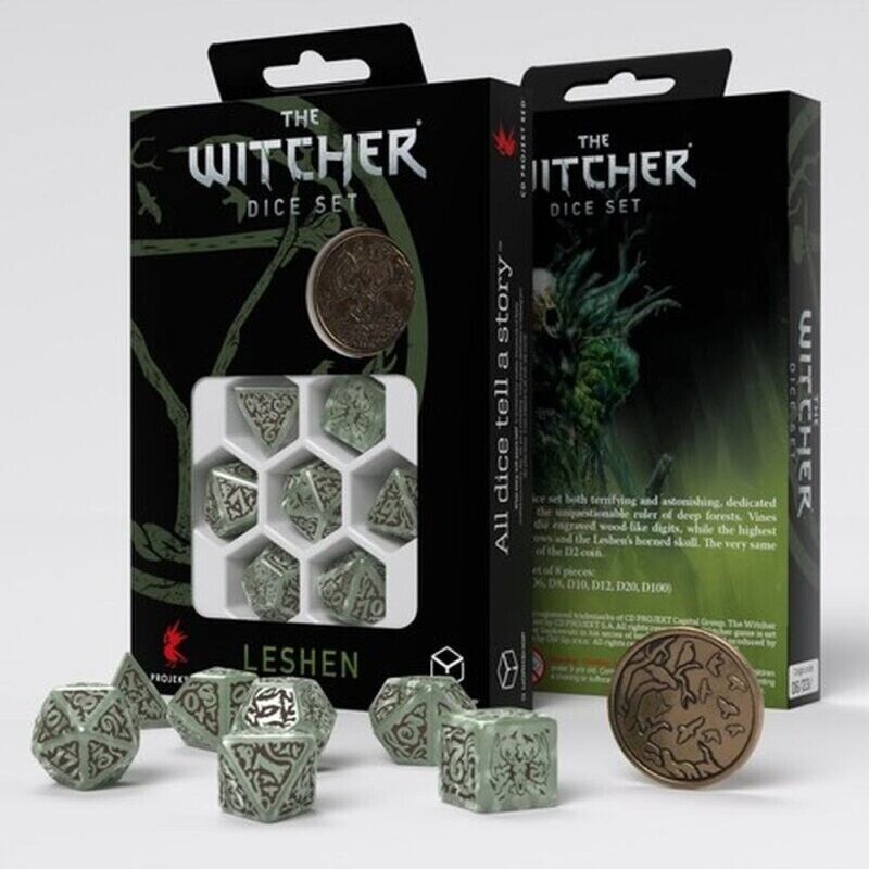 The Witcher Leshen - The Totem Builder kauliukų rinkinys Q - workshop - OBUOLYS